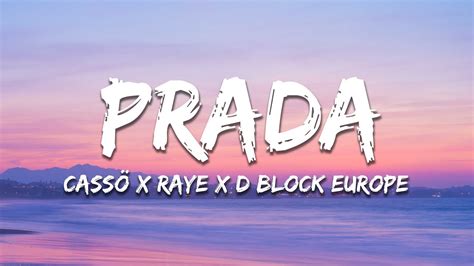 prada casso lyrics|prada casso raye.